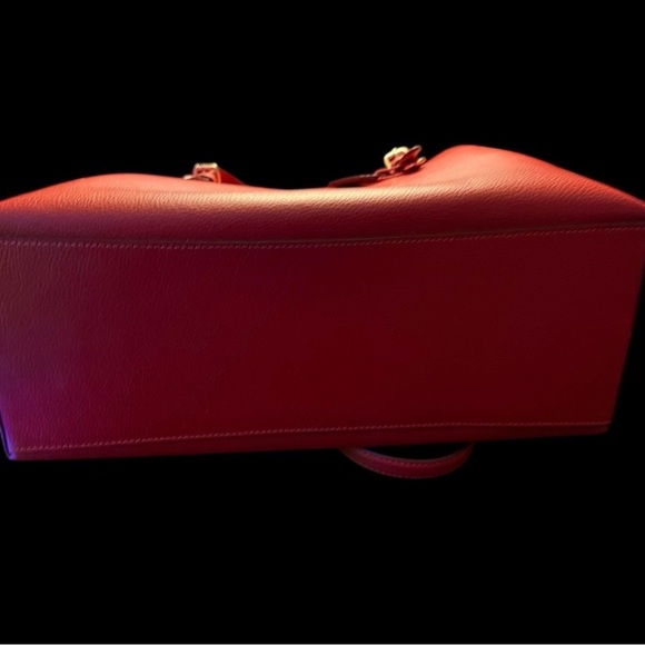 “Authentic” Coach Vibrant Red Tote Bag - Picture 12 of 14